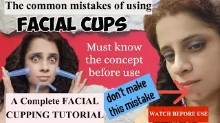 Your Skin can get 100 Times More COLLAGEN | FACIAL CUPPING | Facial Cupping Massage Silicone Cups