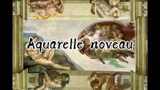 Turning Michelangelo&rsquo;s Fresco into Watercolor | Exploring Techniques Using Dynamic Auto-Painter v8