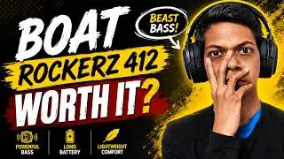 BoAt Rockerz 412 Review: 60 Hours Battery & 40ms Low Latency! 🎧🔥 (Best Under ₹1500?)