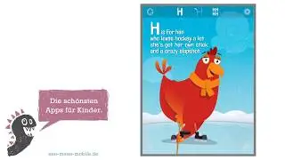 Kinder ABC-Lern-App mit Tieren 🐔 Zooper Abc Animals 🐔 App-Vorschau & Gameplay