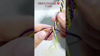 llaveros parte 11 de 10   jajaja me equivoqu&eacute; #hechoamano #bisuteria #tutorial #macrame #llaveros