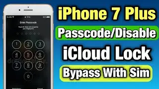 iOS 15.7.6  Unavailable iPhone iCloud Bypass With Sim Call | Passcode Disable Bypass By EFT Pro |