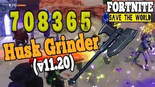 Black Metal Axe Husk Grinder (v11.20) | Fortnite Save the World | Saocain