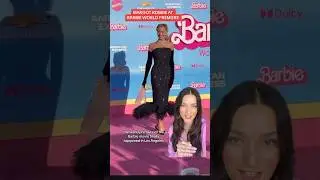 Margot Robbie SHUTS DOWN Barbie Premiere Red Carpet!