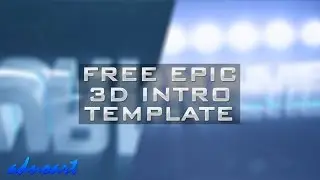 FREE! EPIC 3D Intro Template [C4D/AE] /w Tutorial