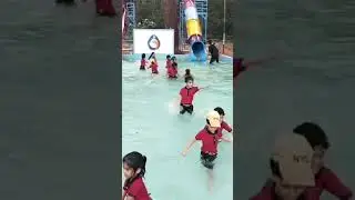 Fun Filled School Tour Enjoying In Water #shortsfeed #funfilled #trip #water