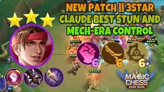 3STAR CLAUDE MECH ERA WRESTLER CONTROL - CLAUDE CRITICAL DAMAGE || MAGIC CHESS GAMEPLAY