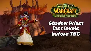 WoW Classic TBC 🐲 Chill Shadow Priest leveling 🔥 #wowclassic