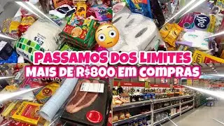 COMPRAS DO MÊS DE DEZEMBRO🛒A ÚLTIMA DO ANO DE 2025! + DE R$800 REAIS EM COMPRAS! #comprasdomês