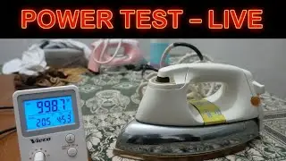power consumtion of 1000w iron PAKISTAN hamesha ZINDABAD 