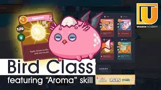 AXIE INFINITY - BIRD CLASS Ft. AROMA CARD (1600 MMR)