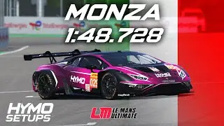 LMU Hotlap | Lamborghini Huracan LMGT3 @ Monza | V1.2.1 | Le Mans Ultimate
