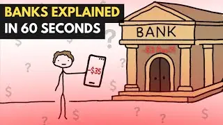 How Banks Really Work🤫 | Minimalist Stickman Animation (Sample)