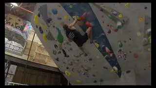 Bouldering at CityRock all V4 unlocked - Insta360 ONE X