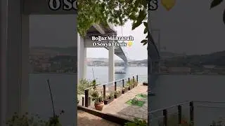 Harika manzarası olan o sosyal tesis, Ortak&ouml;y Polis Evi Sosyal Tesisleri 💛