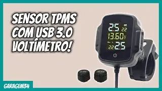 UNBOXING DO SENSOR DE PRESSÃO TPMS COM FIO