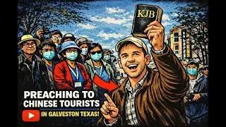 Preaching the Gospel to Chinese Tourists & Muslim Kazakhs in Galveston, Texas