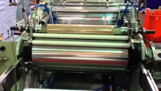 PE stretch film cling film machine  (auto cutter)