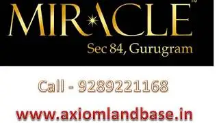 Elan Miracle Sector 84 Gurgaon
