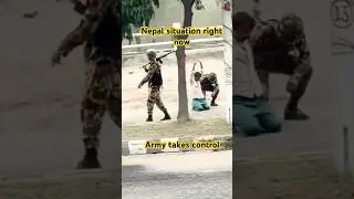Army ! Situation of Nepal #shorts #army #nepal