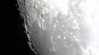 Moon, atmospheric distortion