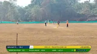 SKYLIGHT FIGHTERS(A) vs AR SAKHROL live cricket match | Gramin Premier League 8 (GPL 8) 2025-26 By