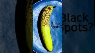 Have you got Black Spots on your banana? #banana #timelapse #fruit