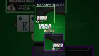 Allinyouwin makes small flop-raise vs. tony1993 #potlimitomaha #pokerstrategy #pokerplayer #poker