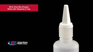 50mL Drop-Boy Dropper Bottle with Dispenser & Cap | U.S. Plastic Corporation&reg;