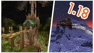 1.18 -  Build ideas for caves and cliffs