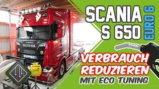 Scania S 650 Euro 6 (781 PS / 3722 Nm) | ECO-Softwareoptimierung | MAHA LKW Pr&uuml;fstand | mcchip-dkr