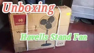 Unboxing & Set up of Havells Windstorm 500 । #havellsindia #standfan