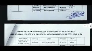 BPUT 3rd Semester Mechanical Exam January | Regular & Black Paper | Important Update