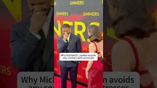 Why Michael B.jordan avoids any contact with actress #hollywoodstar #golf
