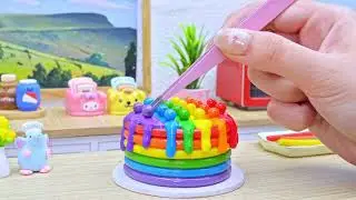 Satisfying Video l How To Make cake Real 6 Color Slime Form Blue SPRUNKI Candy Sonicx Paints MIX