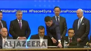 Astana talks: Guarantor states agree on Syria 'de-escalation' zones