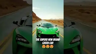 98.#automobile The Superb New Brand Green CAR.