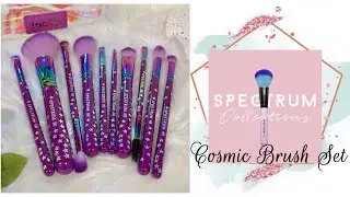 SPECTRUM COLLECTIONS BRUSHES: 10 pcs Cosmic Brush Set + How to use Makeup Brushes
