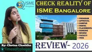ISME Bangalore, PGDM Placement | Ranking | Campus | Fees | Admission-26 Review by timesofcollege.com