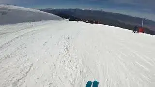 Ski à Chamrousse - piste bleu Perche