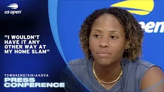 Townsend/Siniakova Press Conference | 2025 US Open Quarterfinal