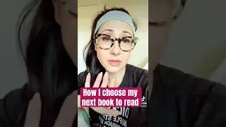 How I choose my next read.    #books #booktube #reading