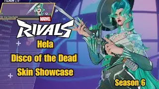 Hela | Disco of the Dead Skin Showcase | Marvel Rivals Gameplay Season 6