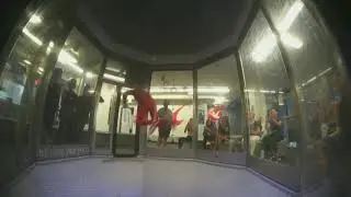My Wind Tunnel AFF Instructor, being epic