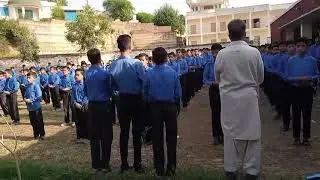 Morning Assembly at Government High School Islamgarh | raja kamran ali