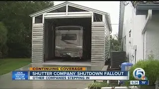 Shutter company shutdown fallout