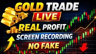 Live Gold Trading | Gold Scalping Strategy | Real Screen Recording | Beginners Guide