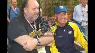 MARCO PANTANI INTERVISTA A MILANO DURANTE IL PROCESSO ALLA TAPPA DEL GIRO D'ITALIA 2003