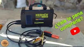 Soldadora Inversora KERHER (KTI200PRO). Unboxing y pruebas.