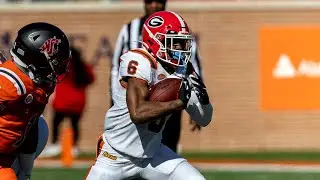 New Seattle Seahawks RB Kenny McIntosh Highlights - Senior Bowl - Georgia RB